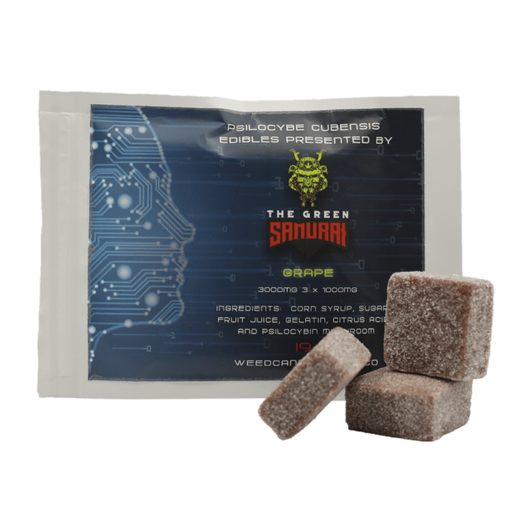 The Green Samurai - Shroom Gummies - Grape
