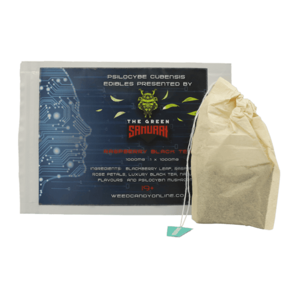 The Green Samurai – Raspberry Black Tea – 1000mg