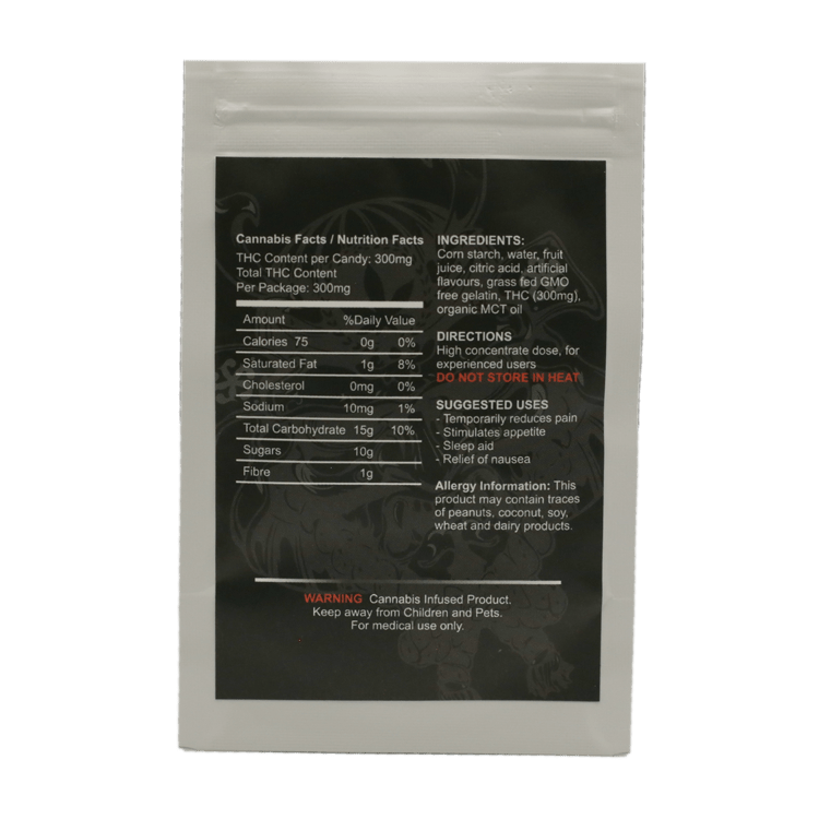 The Green Samurai - Gummy - THC